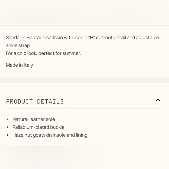 Hermes Santorini Sandals - Picture 3 of 6